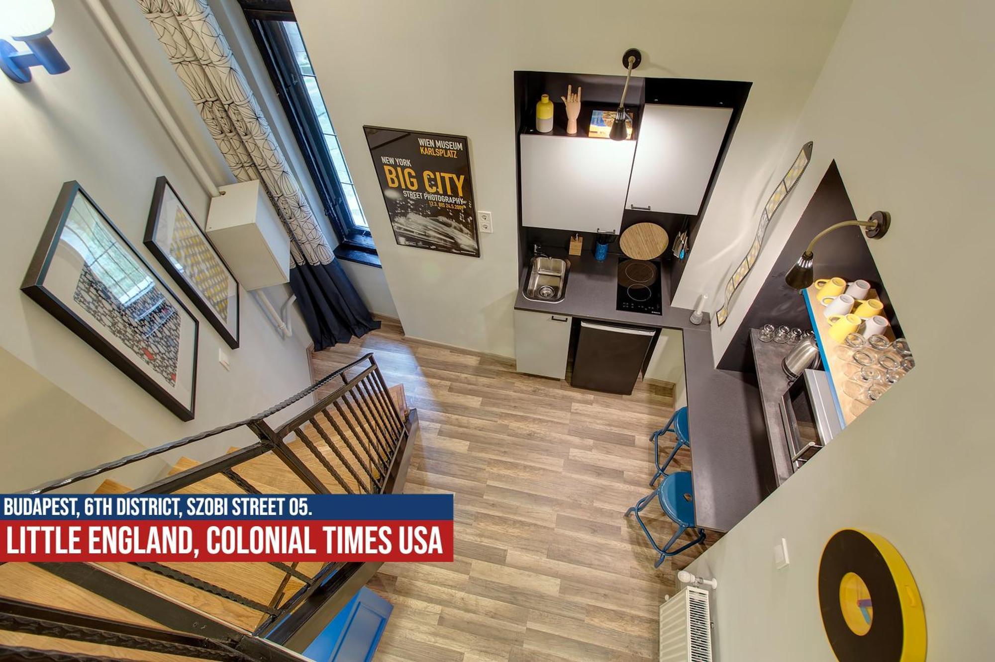 Apartament Little Americas Colonial Times Budapeszt